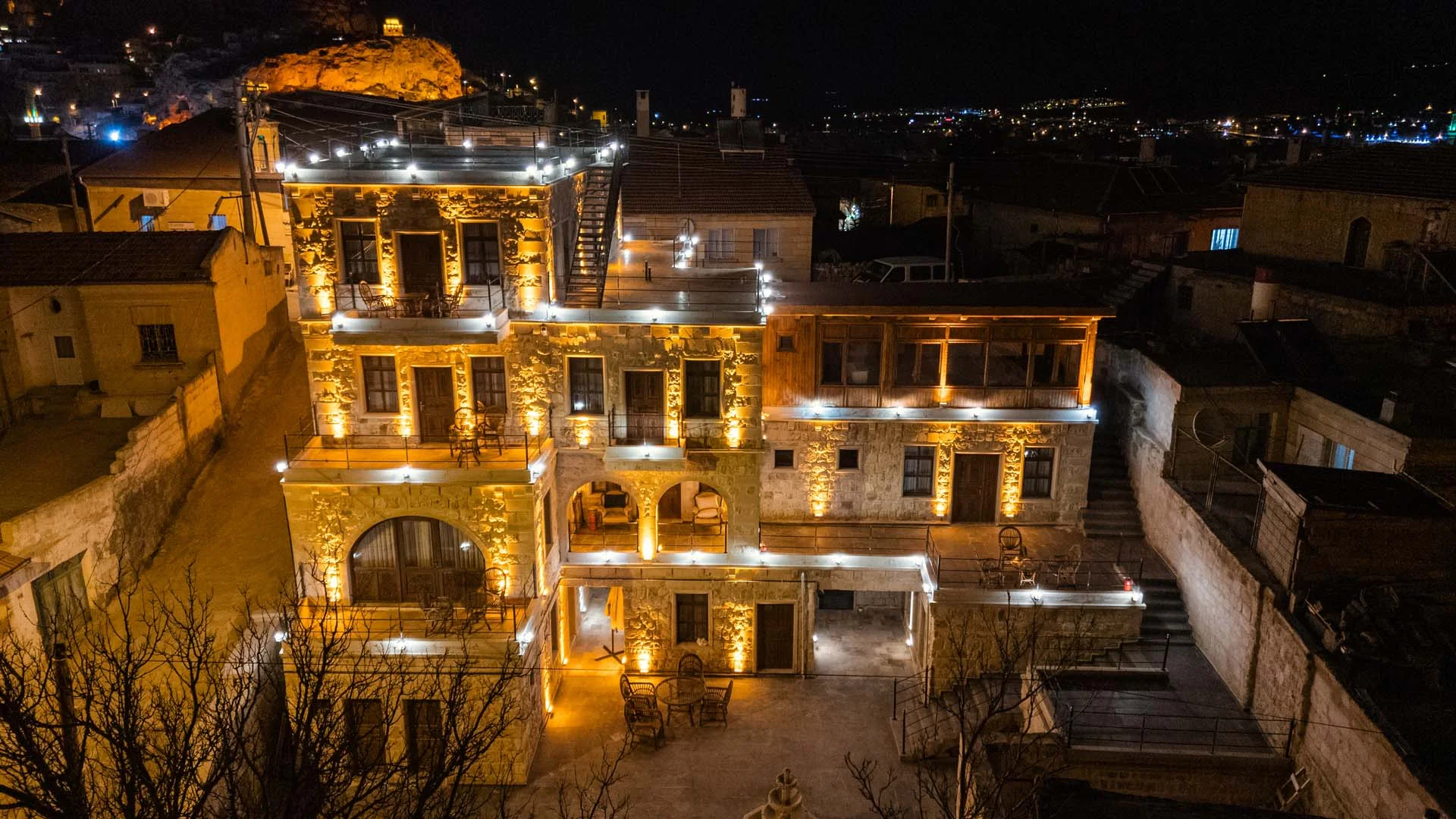 Cave and Stone Rooms with Mystical Atmosphere